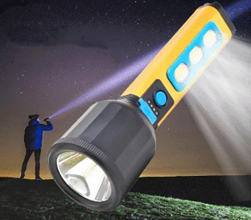 Torcia led ricaricabile usb - led,