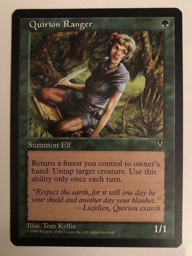 Mtg quirion ranger - quirion,
