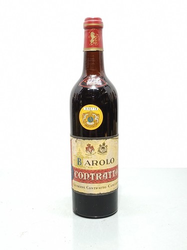 Barolo contratto 1964 bott 72 - barolo,