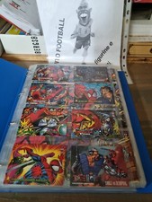 250 card personaggi marvel tutte diverse . Rif. Contenitore 19