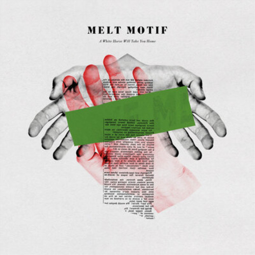 Melt motif white horse - melt,