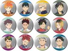 Haikyu!! Scatola badge metallica Ani-Art Vol. 5 spille da collezione