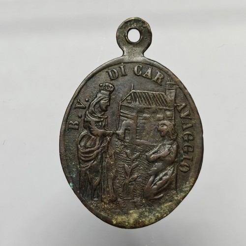 363 medaglia beata vergine di - 363.,