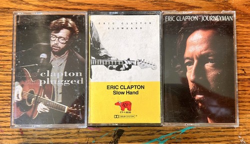 Eric clapton cassette tape - clapton,