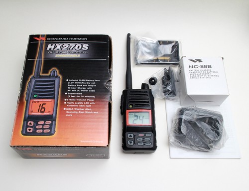Standard horizon hx270s radio - horizon,