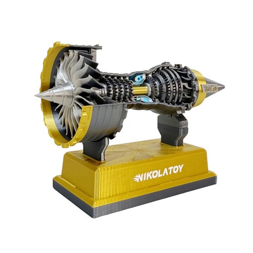 Motore turbofan modello - 1x(,