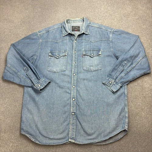 Camicia levis denim adulto - camicia, x