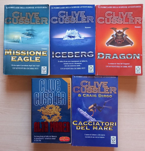 Lotto libri clive - 5,