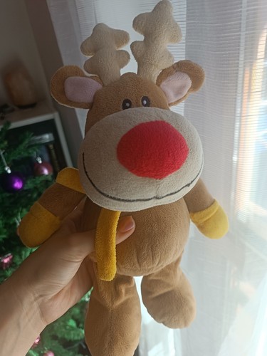 Renna natalizia peluche plush - renna,