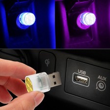 1x USB LED Flash Light Car