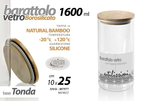 Barattolo cucina vetro