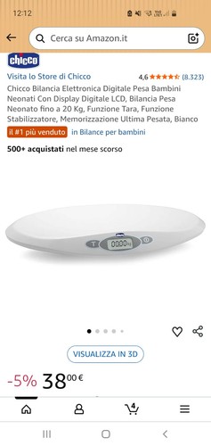 Chicco bilancia elettronica - chicco,