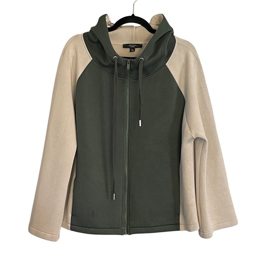 Felpa con cappuccio zip - cappuccio,