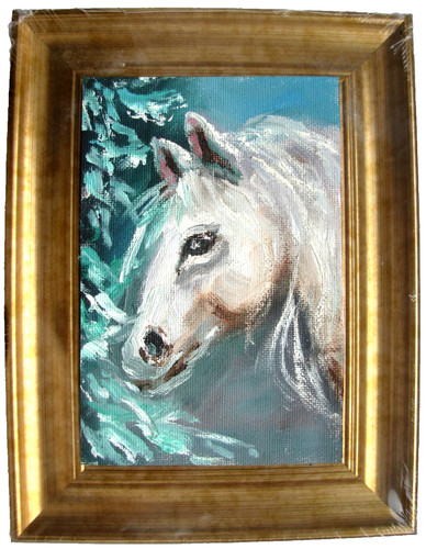 Quadro olio originale - , con