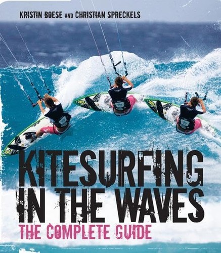 Kitesurfing the waves - kitesurfing, in