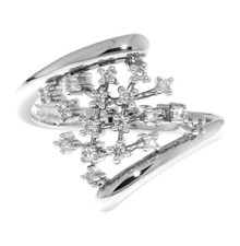 Anello Miluna Donna Oro Bianco