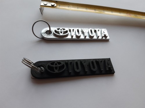 Portachiavi medaglia toyota - 2,