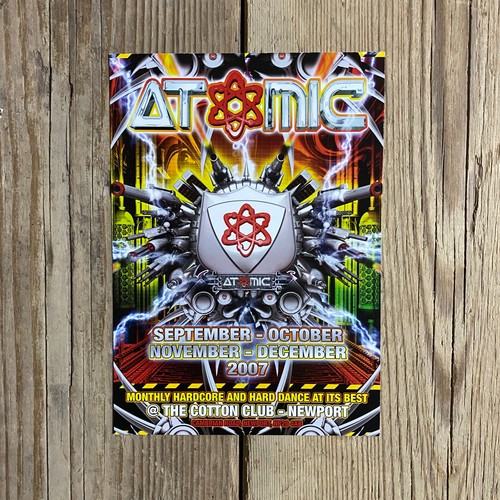 Atomic rave flyer the - rave, cotton