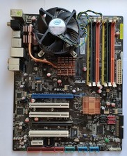 Asus P5KC Mobo con CPU Core2 Duo E8400 3GHz e 4GB RAM - Test OK!