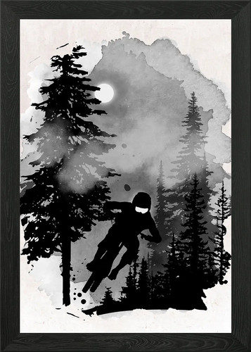 Poster arte parete - con, cornice