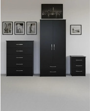 Comodino set cassettiera