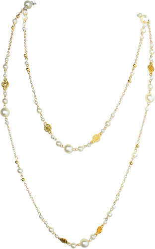 Collana perle lunga - collana,