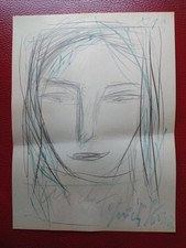 Pericle Fazzini (Grottammare 1913-Roma 1987) opera anni 60 certificata