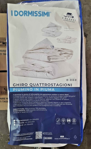 Piumino caleffi stagioni - piumino,