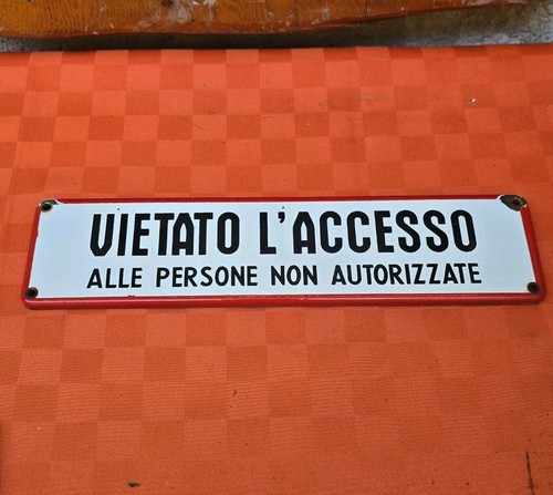 Insegna tabella smaltata - insegna,
