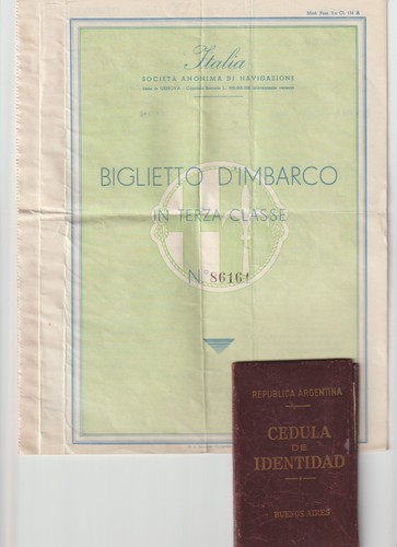 Biglietto classe con c i - 3°,