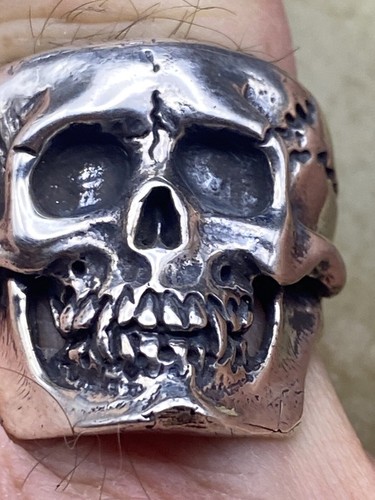 Anello teschio vampiro misura - anello,