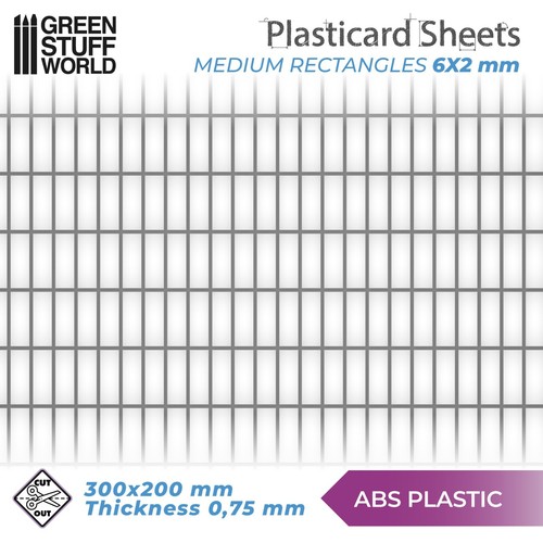 Foglio plasticard polistirene - foglio,