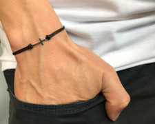 Bracciale con croce 20x8mm