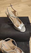 Sandalo con tacco GIORGIO ARMANI  Argento tg. 37