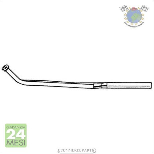 Tubo marmitta collettore sigam - tubo,