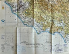 Mappa per uso militare Serie 1501 ARIA NK 33-7 - ROMA