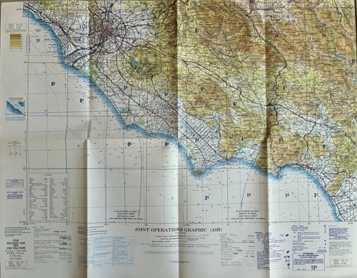 Mappa per uso militare serie - per,