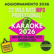 24.000 Basi per KARAOKE MP3