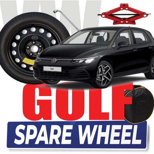 Ruotino volkswagen golf - golf, 17"