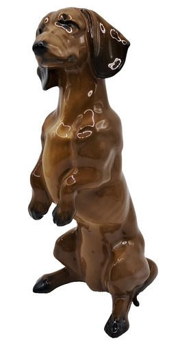 Statuina cane vintage