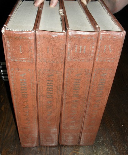 Sacra bibbia 4 voll - sacra,