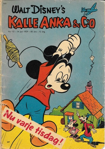 Raro fumetto 1959 walt - 1959,