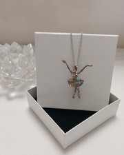 Collana ballerina strass - ballerina,