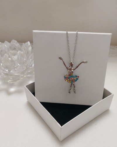 Collana ballerina strass - ballerina,