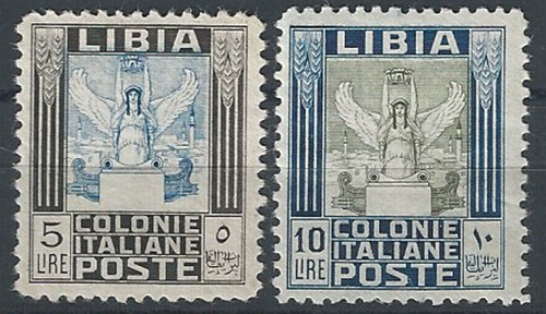 1937 libya winged victory - victory, 2v