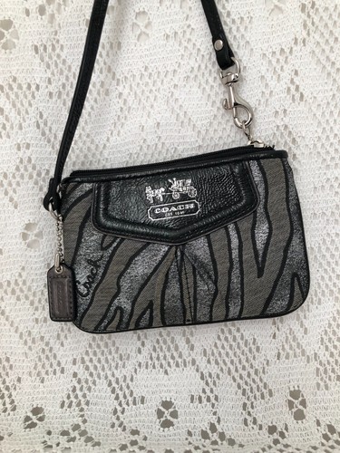 Portafoglio coach grigio - coach, nero