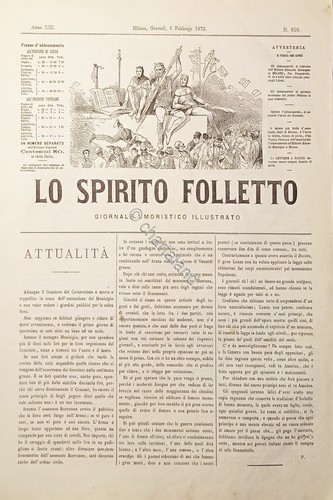 Giornale umoristico illustrato - giornale,