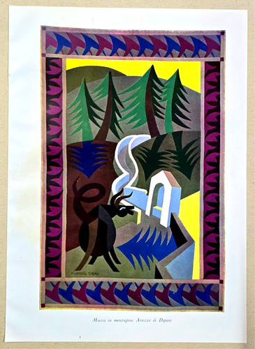 Mucca montagna depero 1926 - in,
