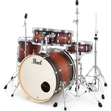 Pearl Drums batteria acustica DMP925S/C260 DECADE MAPLE SATIN BROWN BURST