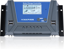 30A Regolatore Di Carica Solare 12V 24V 36V 48V Auto, PWM 30A Regolatore Di Cari